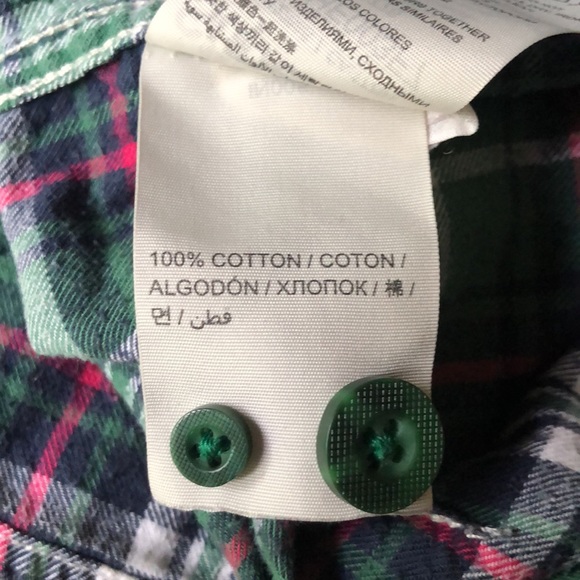 Superdry & Co ~ W’s Lumberjack Twill Green Plaid Button Down ~ Large - Picture 9 of 13